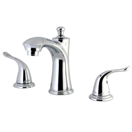 Kingston Brass 8" Widespread Bathroom Faucet, Chrome KB7961YL